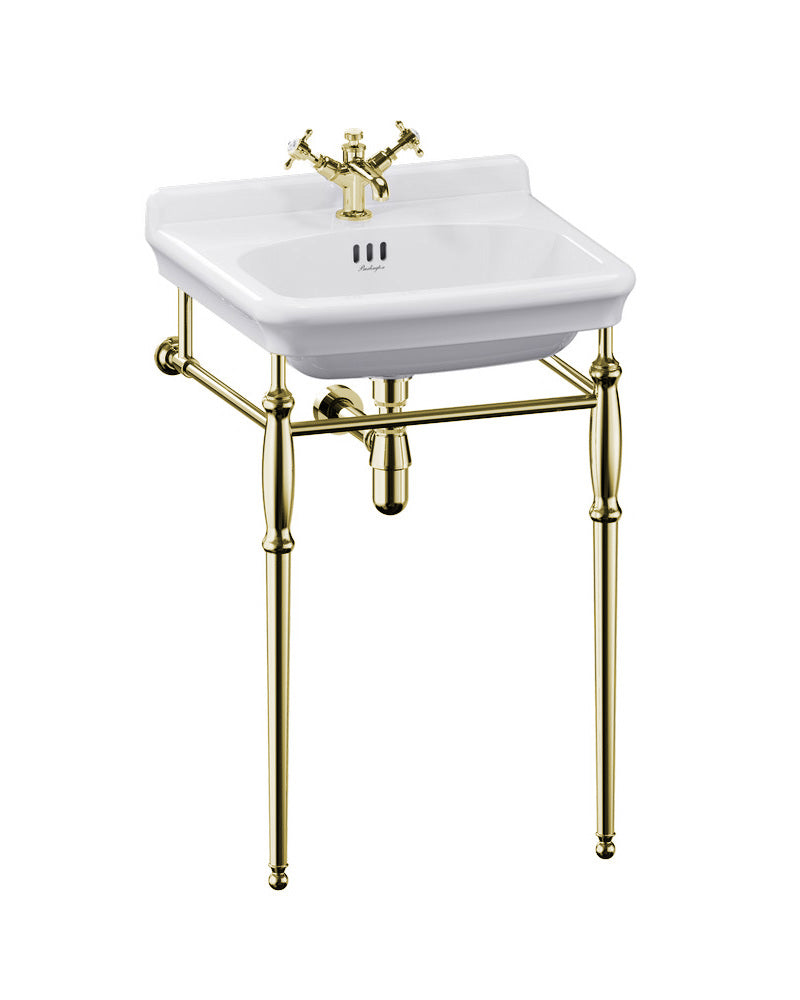 Washbasin - Guild 56 cm (22 in.), Lacquered brass stand image