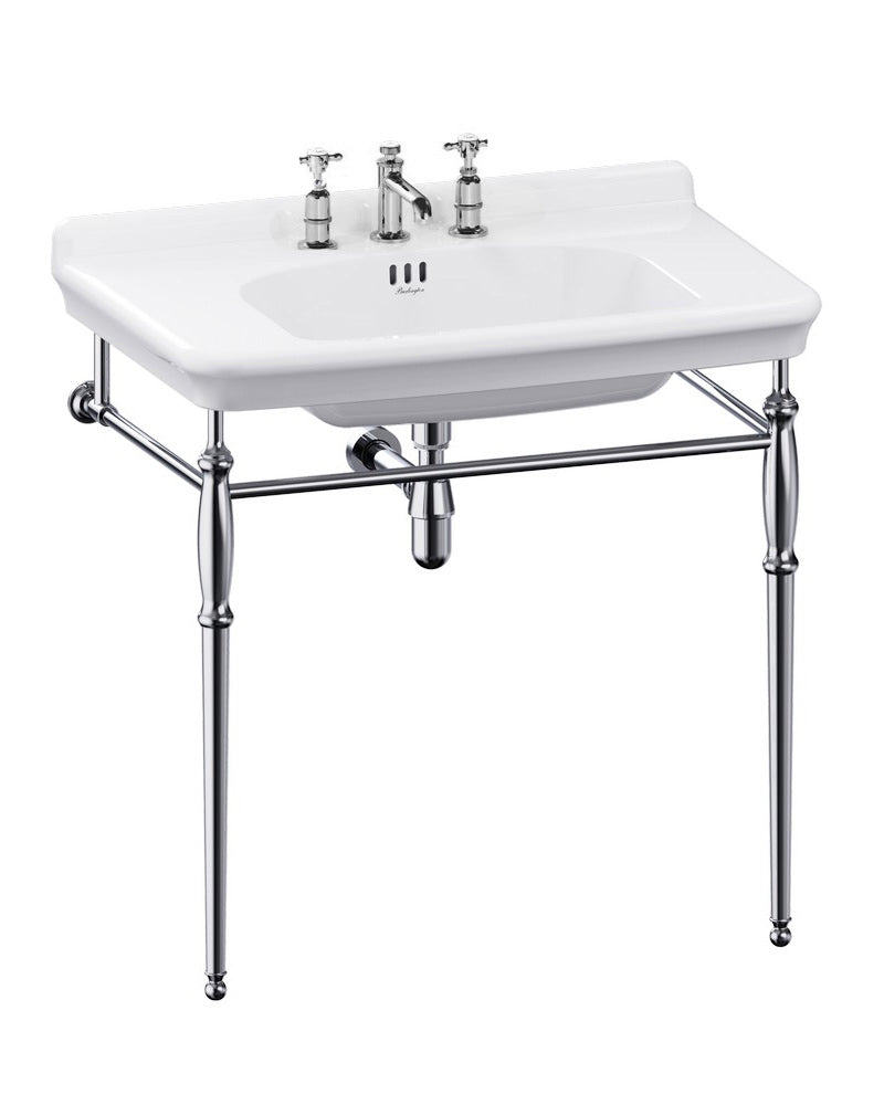 Washbasin - Guild 85 cm (33.46 in.), chrome stand image