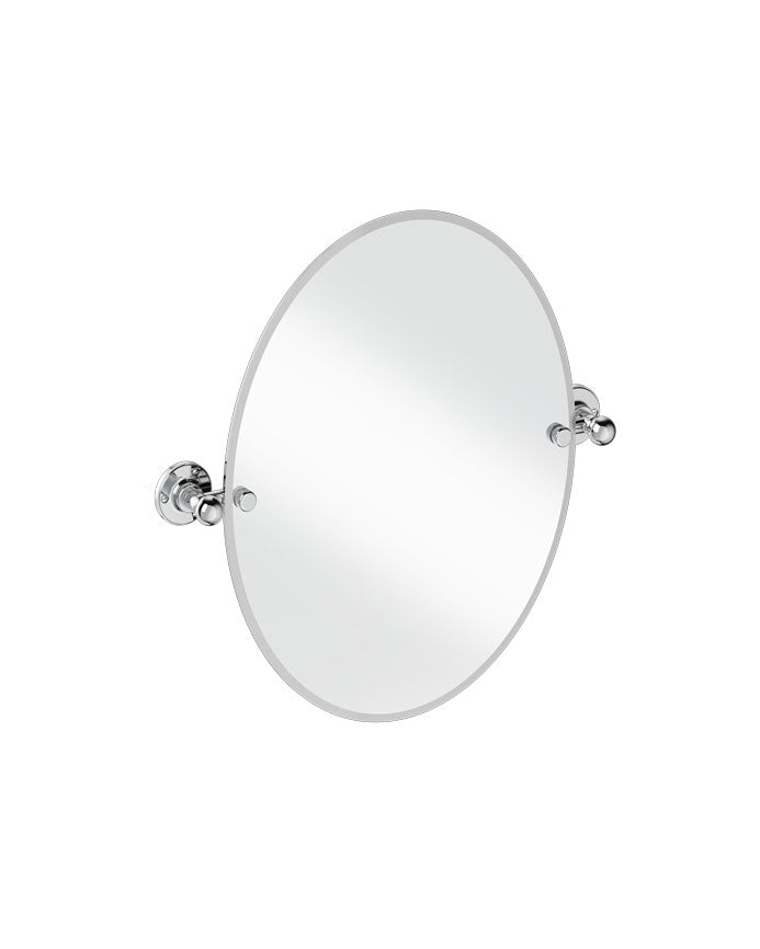 Mirror – Burlington Oval, Chrome
