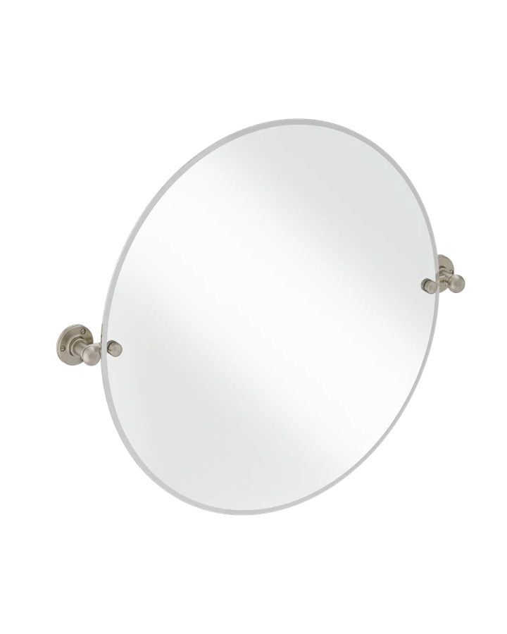 Mirror - Burlington Round, Matte Nickel image
