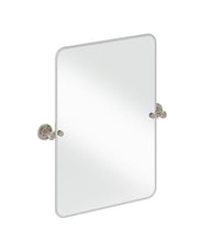 Mirror – Burlington Rectangular, Matte Nickel thumbnail image