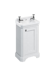 Badrumskommod Burlington - 51 cm vit/porslin/dörr thumbnail image