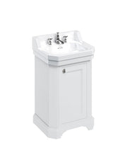 Mueble de baño Burlington - 56 cm porcelana/puerta blanca thumbnail image