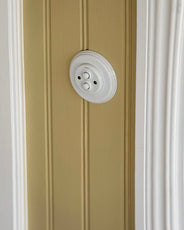 Dimmer – Doppeltaster aus weißem Porzellan thumbnail image