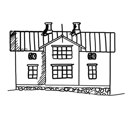 Toilet brush Brighton - Brass