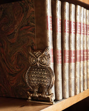 Bookend brass - Owl thumbnail image