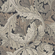 William Morris & Co. Tapet - Acanthus Charcoal/Grey thumbnail image