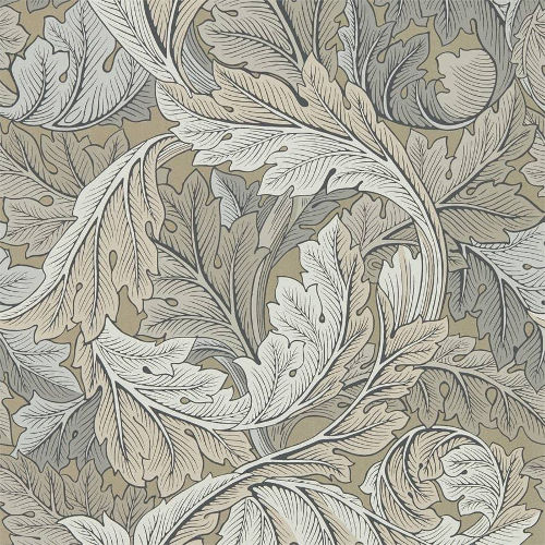 William Morris & Co. Tapete - Acanthus Manilla/Stone image