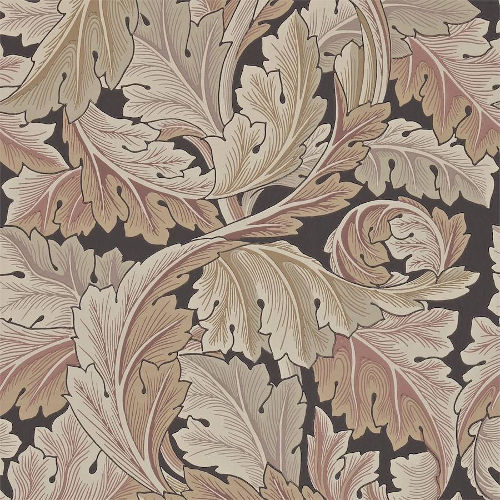 William Morris & Co. Tapet - Acanthus Terracotta image