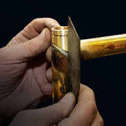 Håndklædeholder - Crosby, messing, elektrisk tilslutning thumbnail image