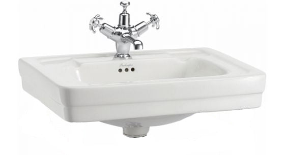 Clean rektangulær servant 58 cm med ett blandehull image