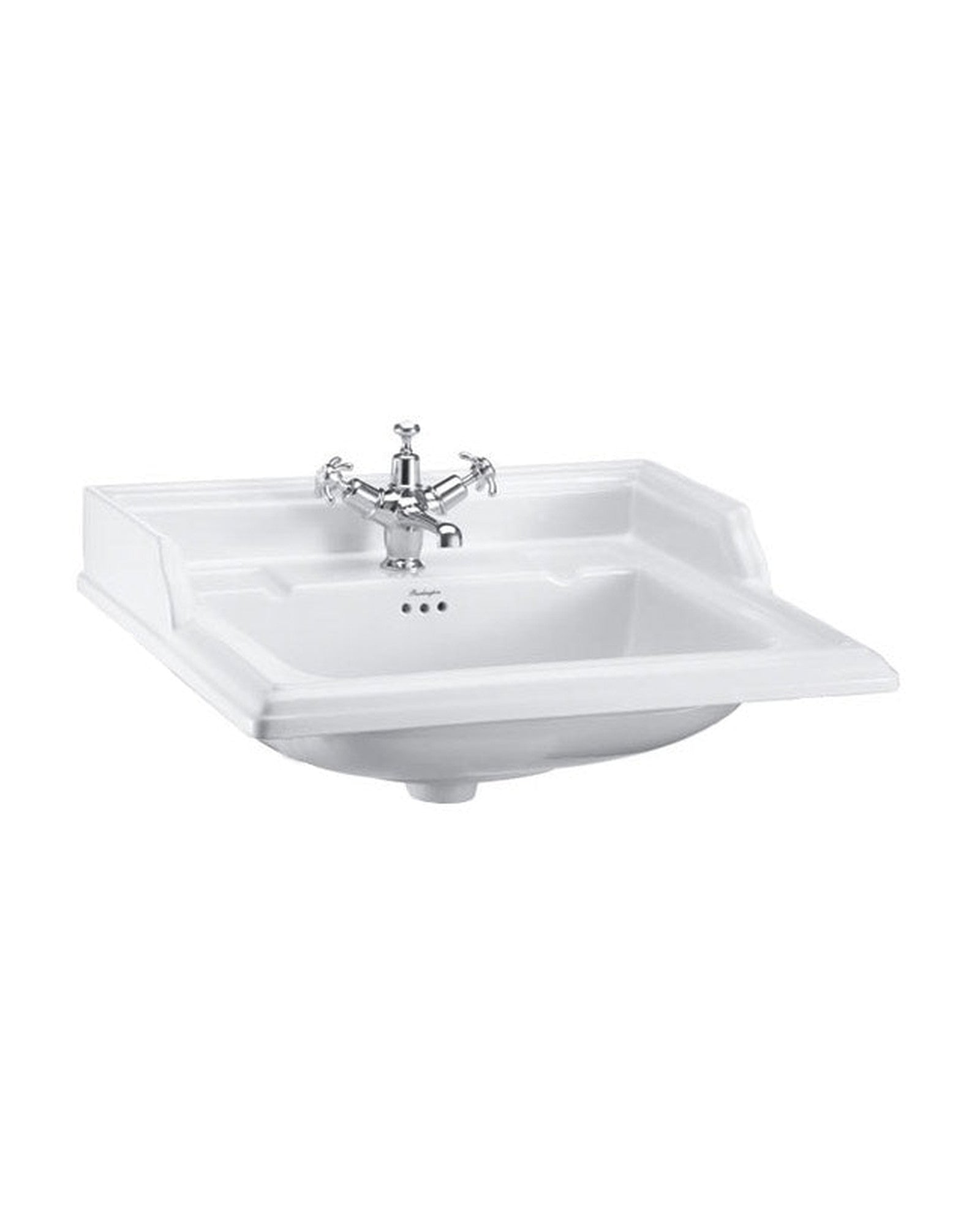 Lavabo - Burlington Classic rectangulaire 65 cm, un trou pour mitigeur image
