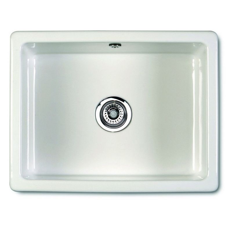 Kitchen Sink Porcelain - Shaws Classic Inset 600