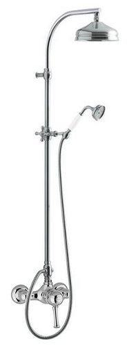 Maxima Low Shower Set - Brass, with Denver Thermostatic Faucet thumbnail image