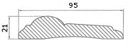 Door trim - 1920s 95 mm image