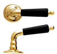 Door Handle - Låsbolaget 439 - Brass thumbnail image