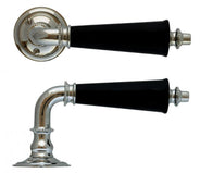 Door Handle - Triple Pearl-String Detail - Nickel thumbnail image
