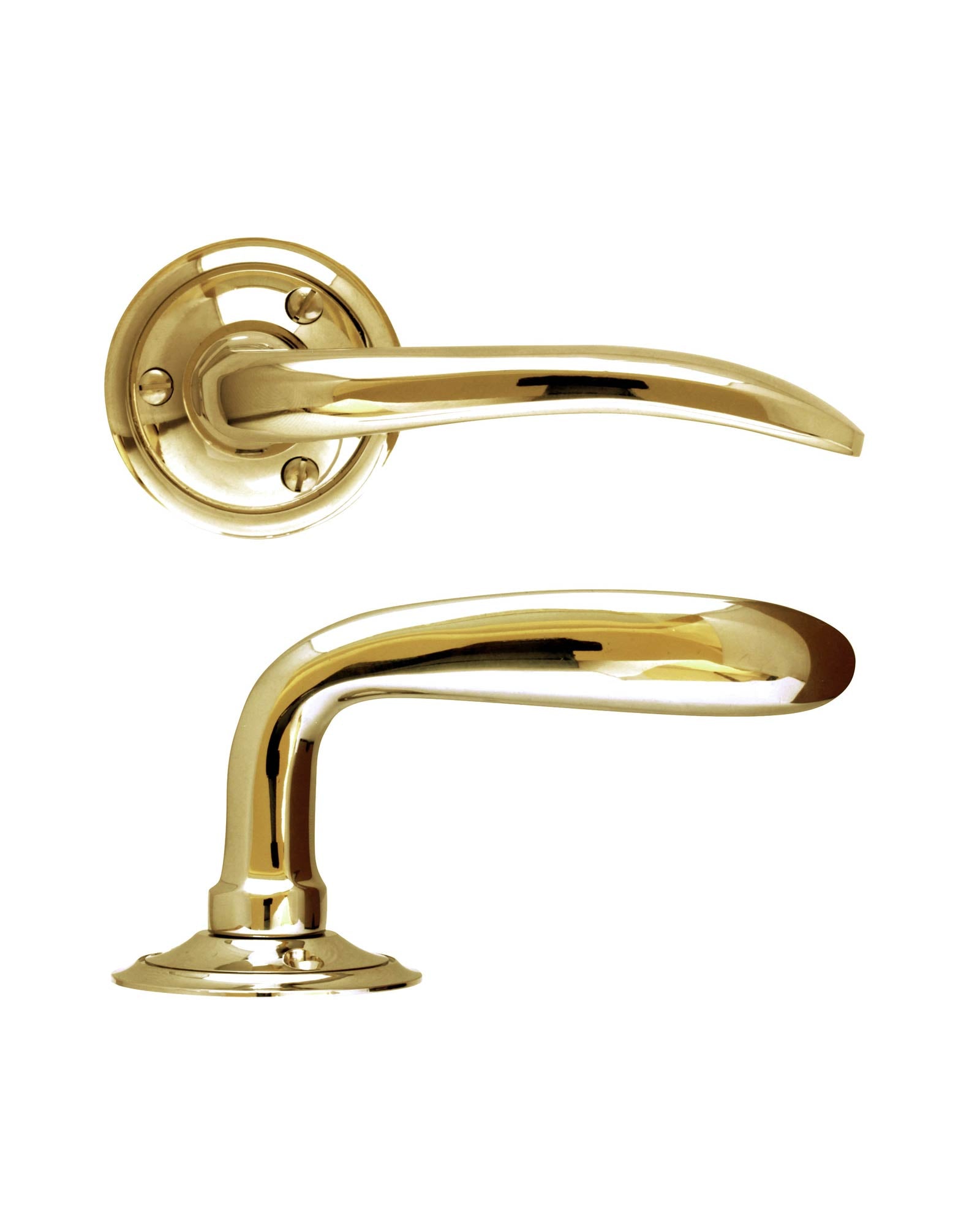 Door Handle - Låsbolaget 617 brass image