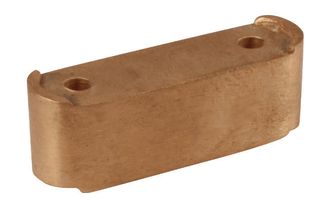 Extension plate 15 mm brass - For window catches