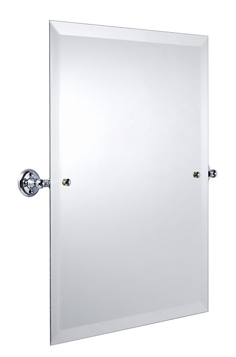 Bathroom Mirror - Haga Rectangular - Chrome 45 x 60 cm