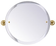 Bathroom Mirror - Haga round - Brass 45 cm thumbnail image