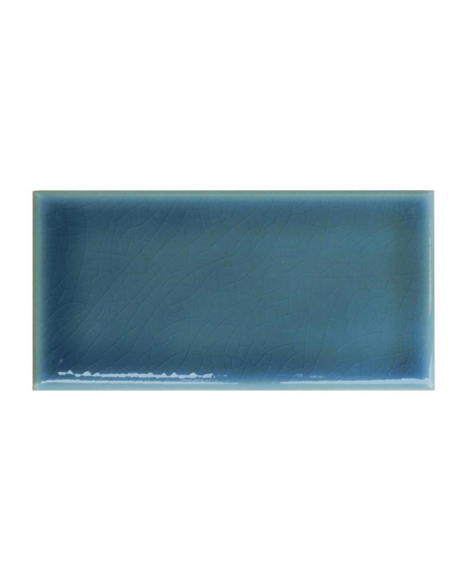 Color sample - Bristol wall tile - Blue, crackled image