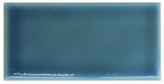 Flis Bristol - 7,5 x 15 cm blå, krakelert thumbnail image