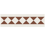 Klinkerfris - Klassisk Vit/Röd - Winckelmans Granitklinker thumbnail image