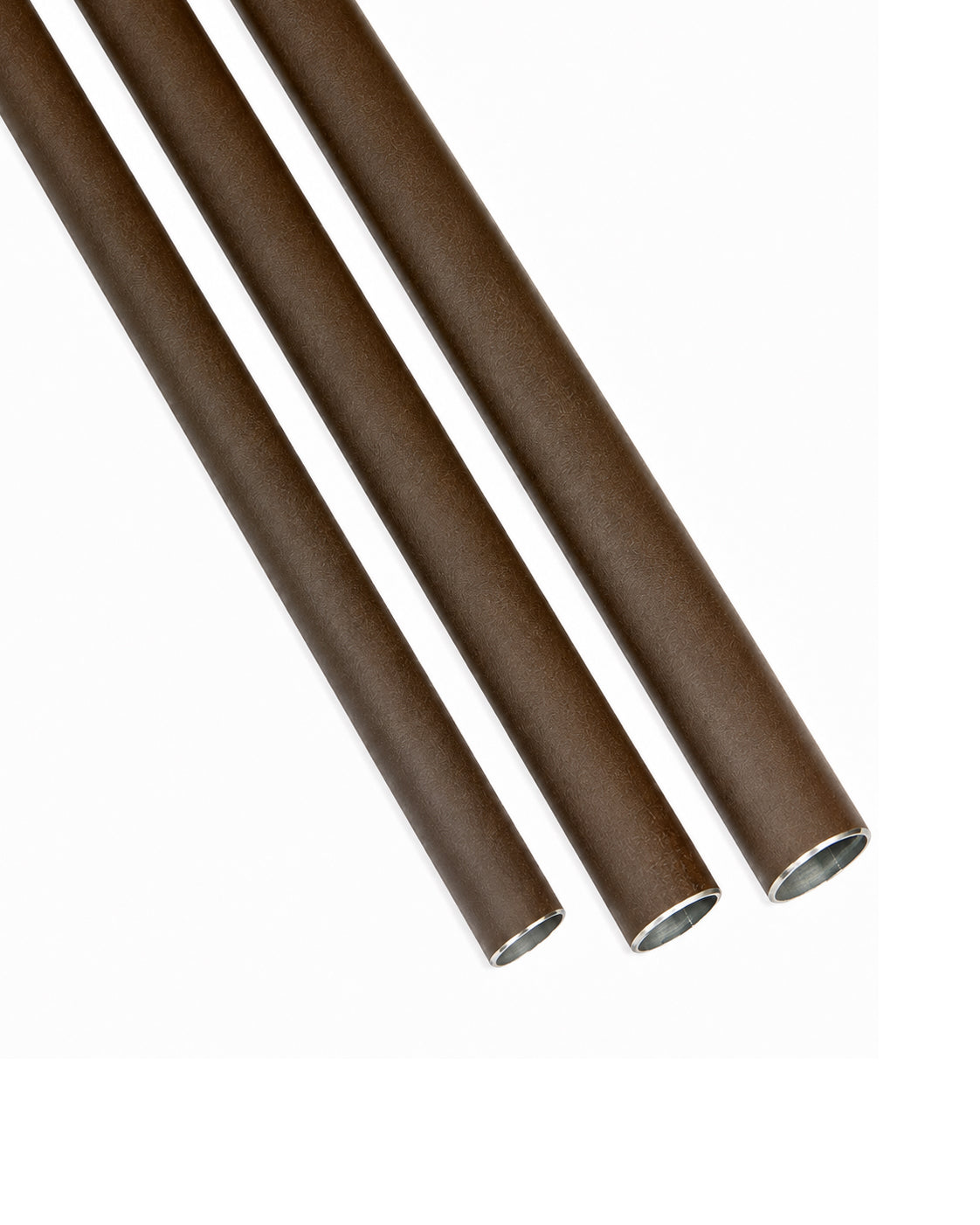 Metal tubes for surface installation - aged metal image