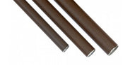 Metallrör för utanpåliggande eldragning - Antikbrunt stål thumbnail image