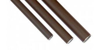 Metal tubes for surface installation - aged metal image