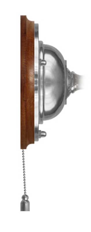 Wall Plate with Pull Switch - Nickel image