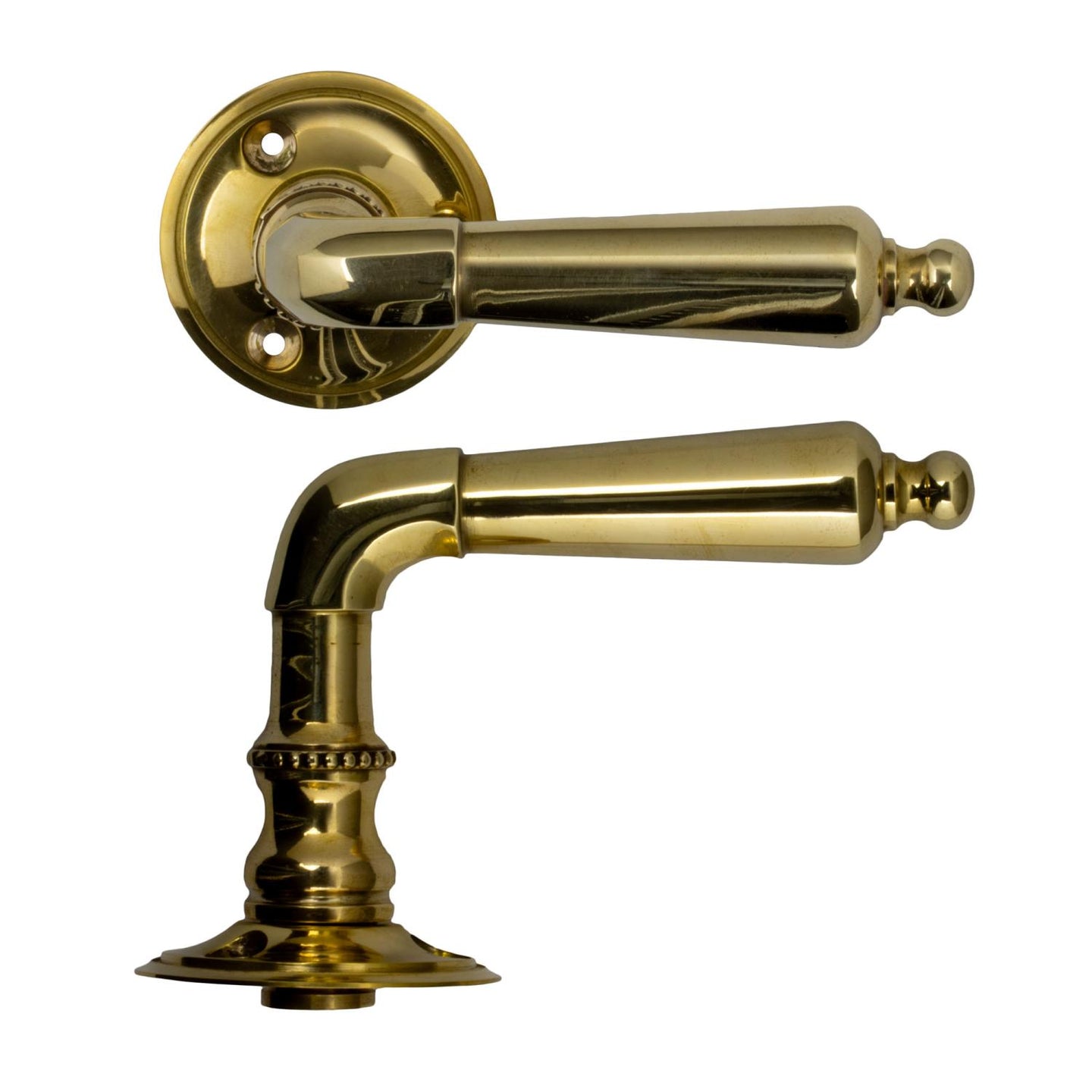 Door Handle - Sibyllegatan Brass