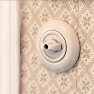 Round Porcelain Light Switch - Rotary Multi-Circuit Light Switch thumbnail image