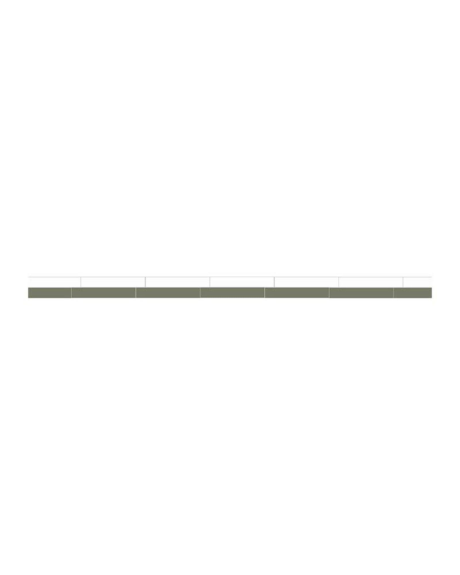 Tile Border - 50 mm (1.97 in.) - Australian Green / Super White image