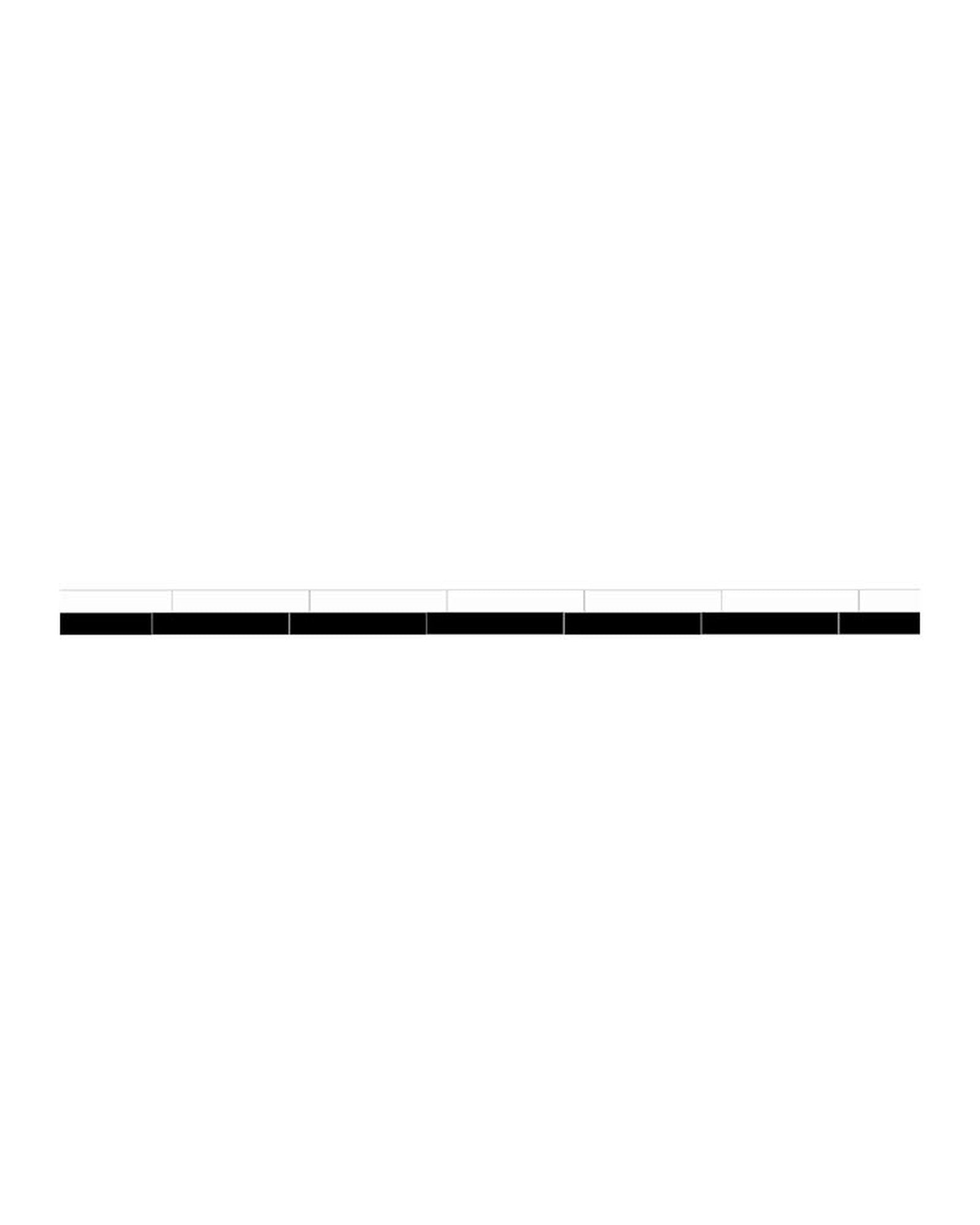 Tile Border - 50 mm (1.97 in.) - Black / Super White image