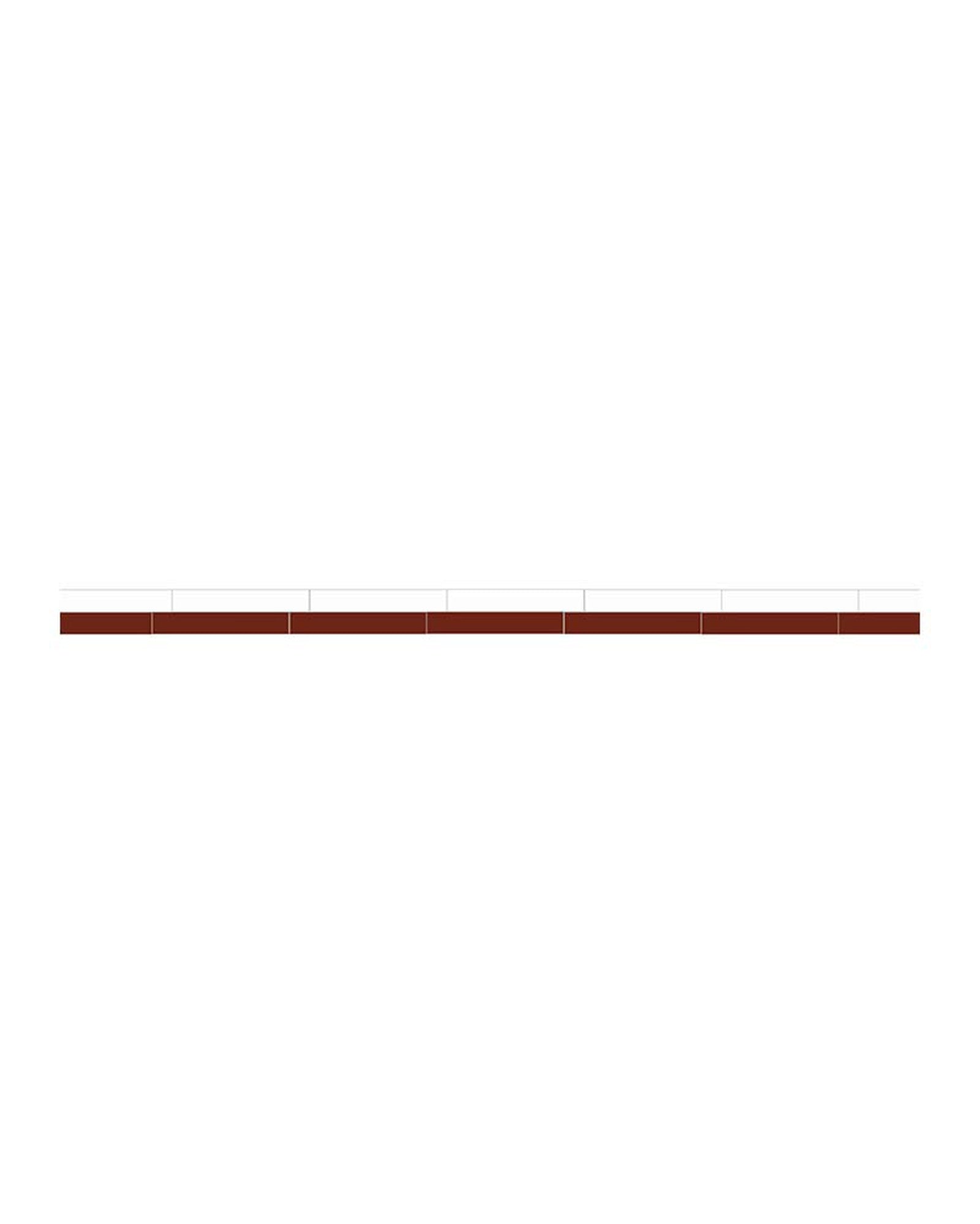 Tile Border - 50 mm (1.97 in.) - Red / Super White image