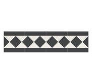 Tile Border - Classic 10 cm (3.94 In.) Black/Super White - Black NOI/Super White BAS thumbnail image