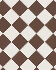 Granitfliesen – Schachbrettmuster, 15 × 15 cm, Schokoladenbraun/Weiß, - Chocolate CHO/Super White BAS thumbnail image