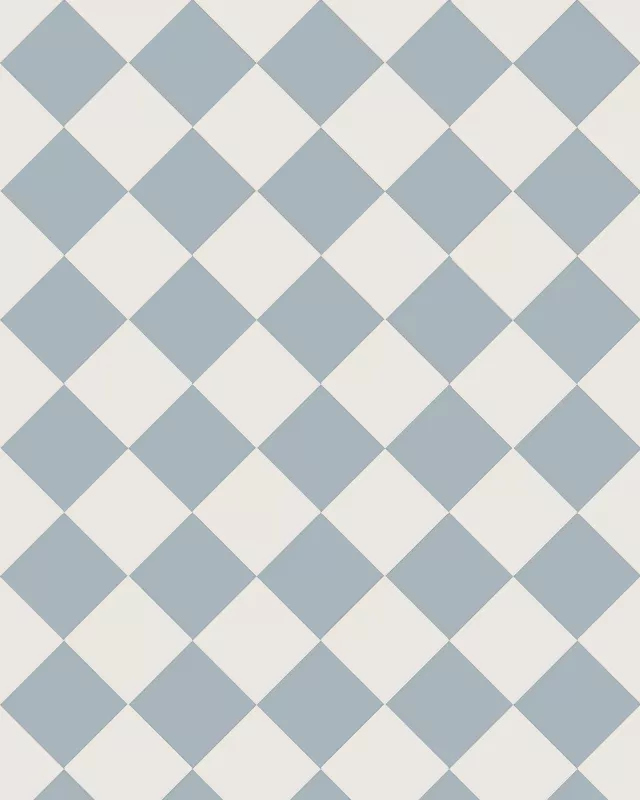 Klinker - Schackrutigt 10x10 cm Gråblå/Vit - Winckelmans Granitklinker image