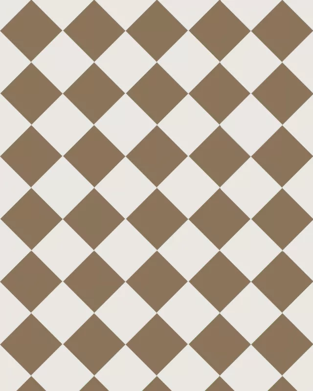 Klinker - Schackrutigt 10x10 cm Kaffebrun/Vit - Winckelmans Granitklinker image