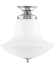 Bathroom Light - Lundkvist 100 - Anchor Shade - Nickel thumbnail image