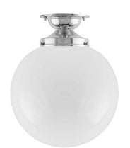 Lundkvist 100 Bathroom Ceiling Light - Nickel thumbnail image