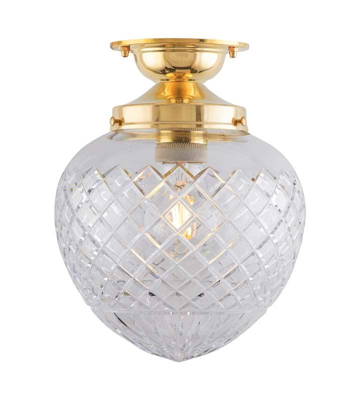 Ceiling Light - Lundkvist 100 - Clear Cut Glass image