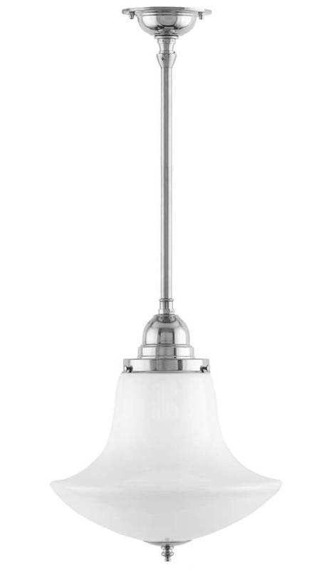 Ceiling Light - Byström Pendant 100 - Nickel, Anchor Shade image