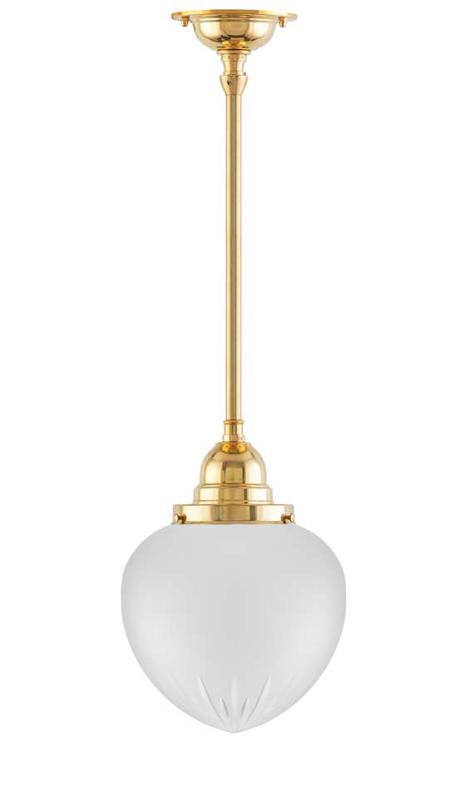 Ceiling Light - Byström Pendant 100, Frosted Glass Drop Shade image