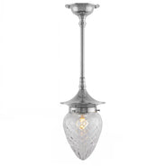Ceiling Light - Dahlberg Pendant 80 - nickel with clear glass thumbnail image