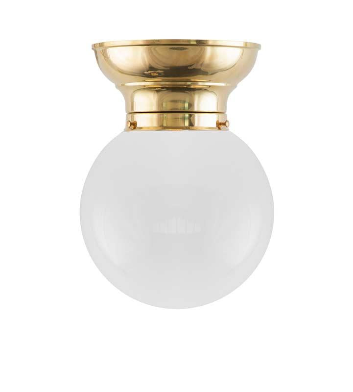 Taklampa - Frödingplafond 100, klotskärm vit image