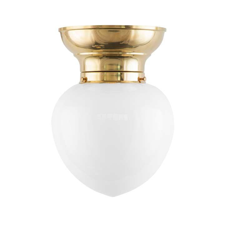 Plafond Fröding 100 Ceiling Light - Opal White Drop Shade