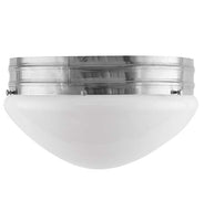 Bowl Light - Heidenstam 300 - Nickel-Plated with Opal White Glass Shade thumbnail image